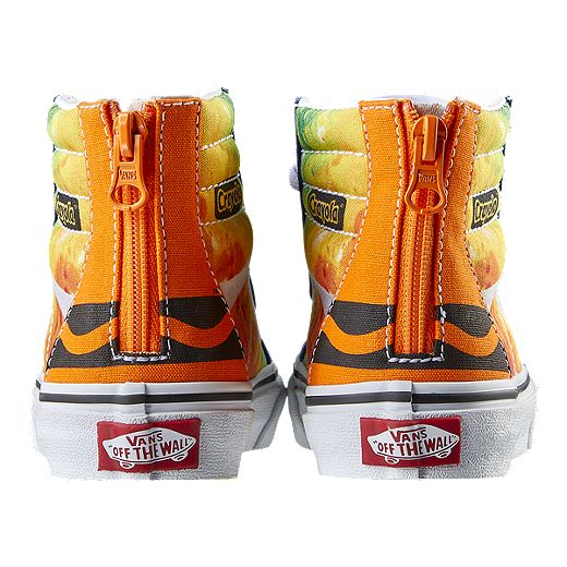 Vans x Crayola Kids' Pre-School SK8-Hi Zip Skate Shoes | Sport Chek