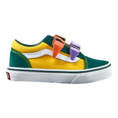 kids yellow vans