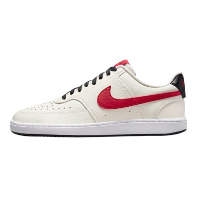 red nike court vision low