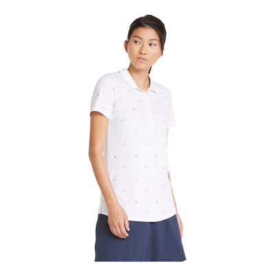 PUMA Golf Women's CLOUDSPUN H8 Short Sleeve Polo T Shirt Sport Chek