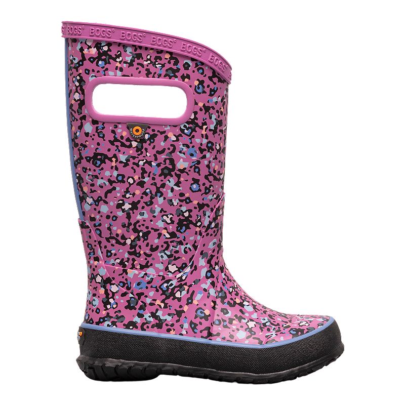 Bogs Kids' Pre-School/Grade School Little Textures Rubber Rain Boots ...
