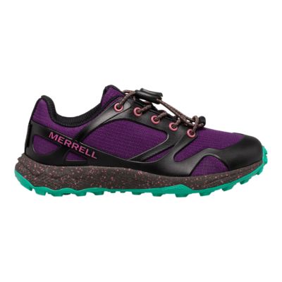 merrell purple hiking shoes