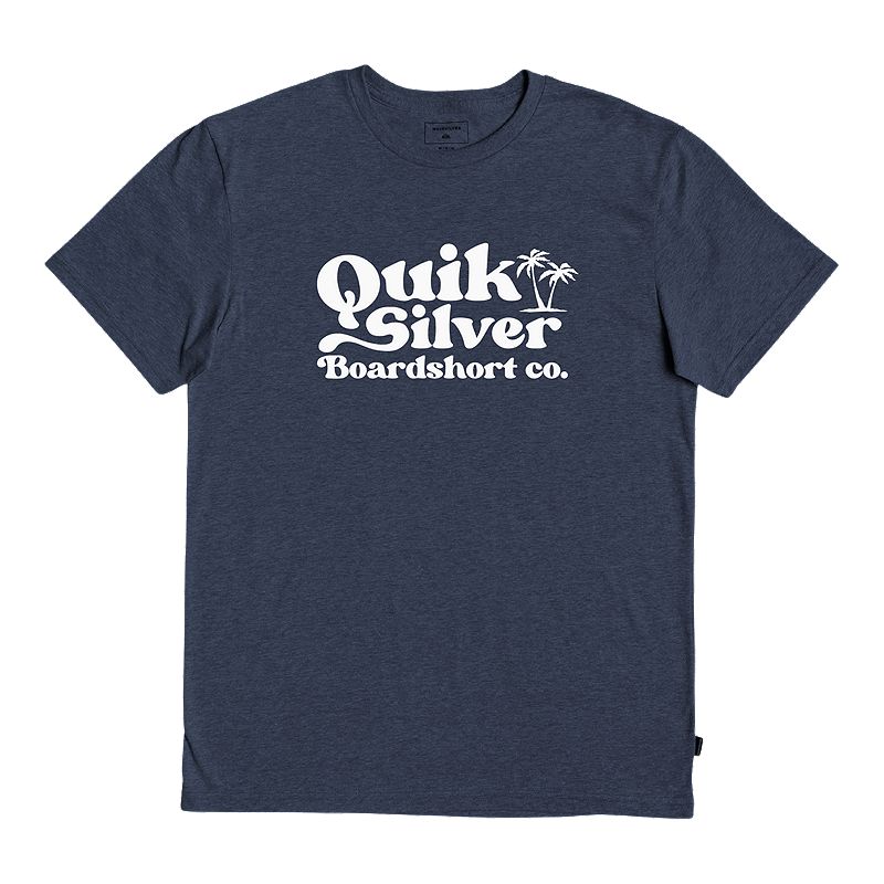 Quiksilver Mens Omni Logo Long Sleeve Screen Tee 