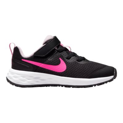 Nike Kids' PreSchool Revolution 6 Sneakers, Girls', Trail, Cushioned