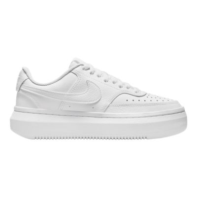 nike court vision premium leather sneaker