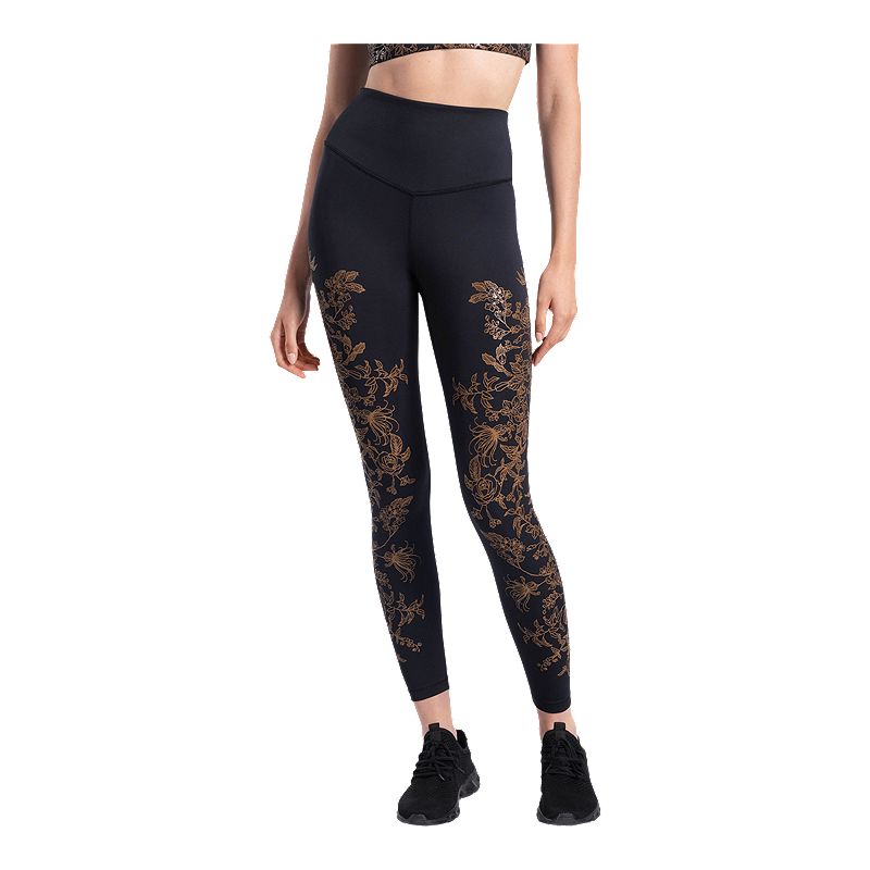 Image of Lole Women's Burst All Over Print Ankle Tights