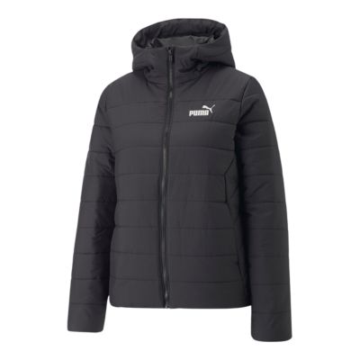 puma essential hooded jacket