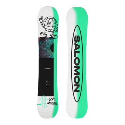 Salomon Men's Sleepwalker 2023 Intermediate Snowboard, Freestyle, Twin