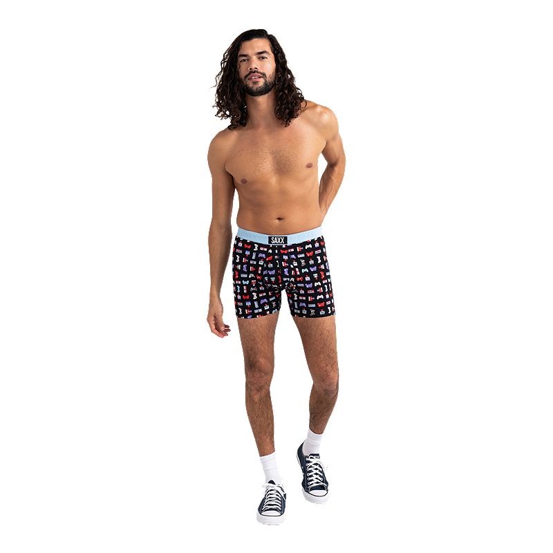Image of SAXX Men's Ultra All Over Print Boxer Brief With Fly