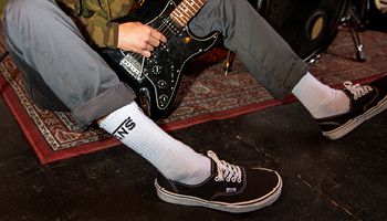 vans with high socks