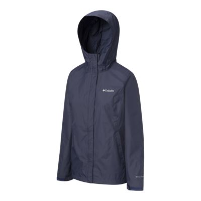 columbia women's arcadia lined long rain jacket