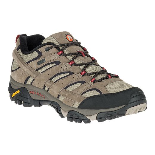 Merrell Men's Moab 2 Waterproof Hiking Shoes - Bark Brown
