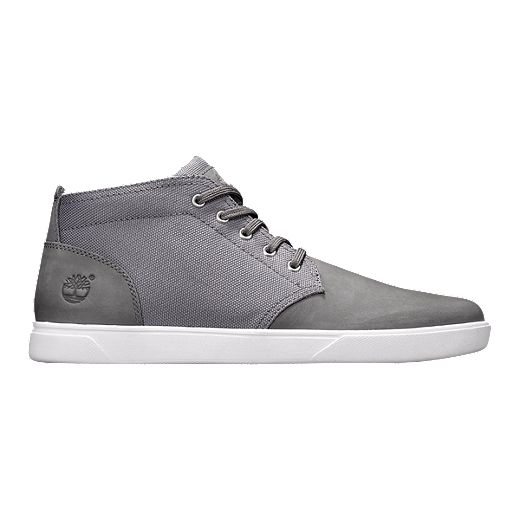 Timberland Men's Groveton Chukka Med Shoes - Grey/Cord