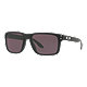 Oakley Holbrook Sunglasses- Matte Black with Prizm Grey Lenses