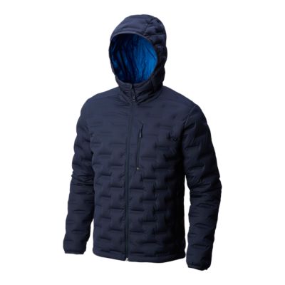 men's stretchdown ds hooded jacket