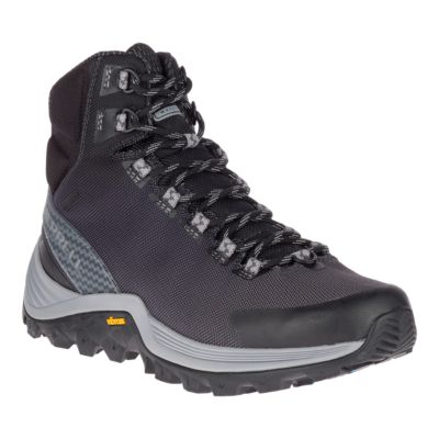 men's thermo adventure waterproof winter boots with vibram arctic grip