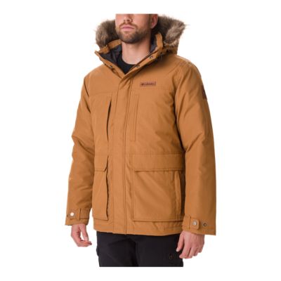 columbia mens jacket with fur hood