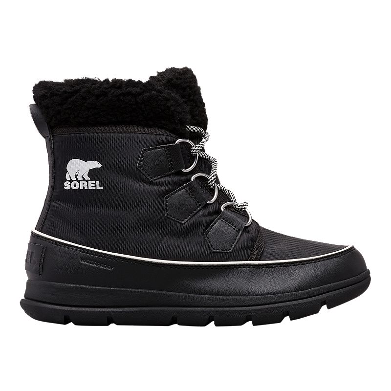 Sorel Women's Explorer Carnival Winter Boot - Black | Atmosphere.ca