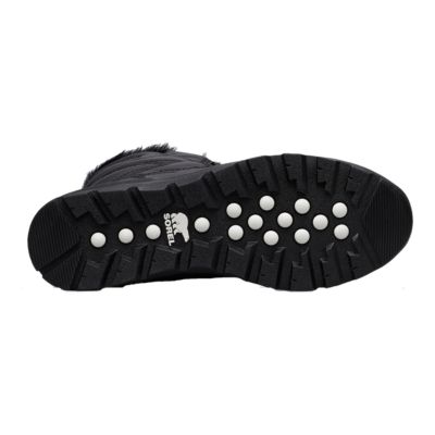 sorel whitney tall lace 2 black