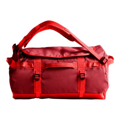 north face duffel red