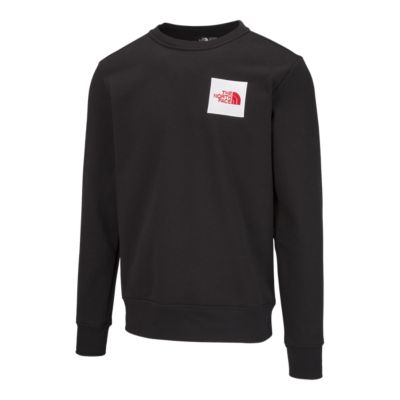 the north face men's pullover novelty box crew