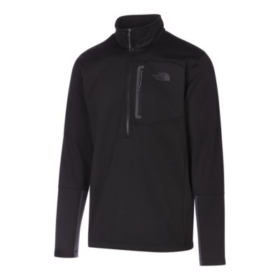 north face half zip top