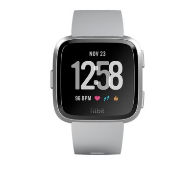 fitbit versa smartwatch grey