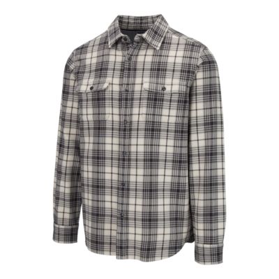 the north face men's long sleeve arroyo flannel