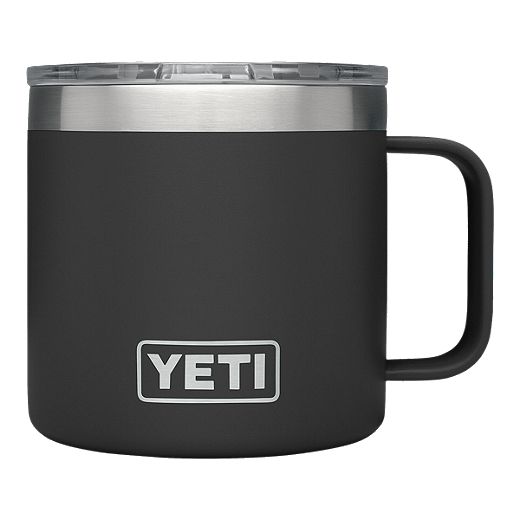 YETI Rambler 14 oz Mug with Lid - Black