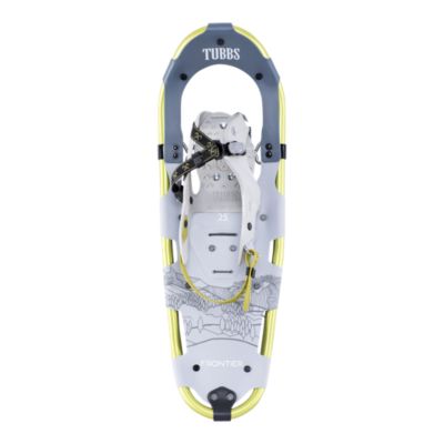 Tubbs Men S Frontier 36 Inch Snowshoes 2018 Grey Yellow Atmosphere Ca
