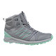 The North Face Women's Litewave Fastpack II Mid Waterproof Hiking Boots - Grey/Lime