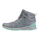 The North Face Women's Litewave Fastpack II Mid Waterproof Hiking Boots - Grey/Lime