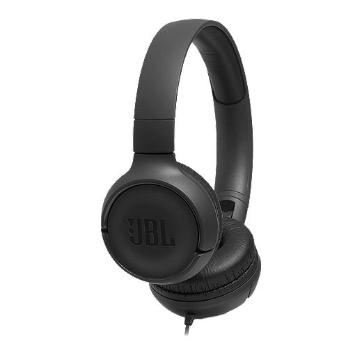 JBL Tune 500 Wired Headphones - Black