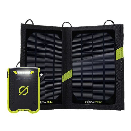 Goal Zero Venture 30 Power Bank + Nomad 7 Solar Kit