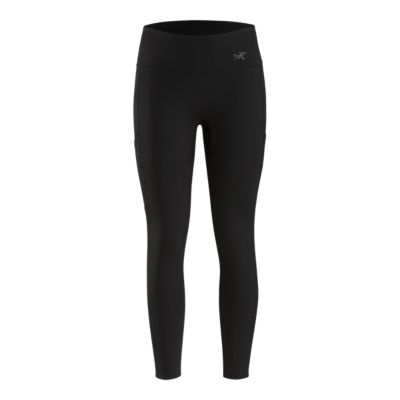 black transparent legging