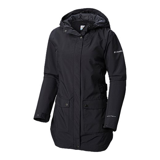 Columbia Women's Here and There Long Rain Jacket