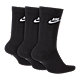 Nike Men's NSW Futura Crew Sock - 3 Pack - Black