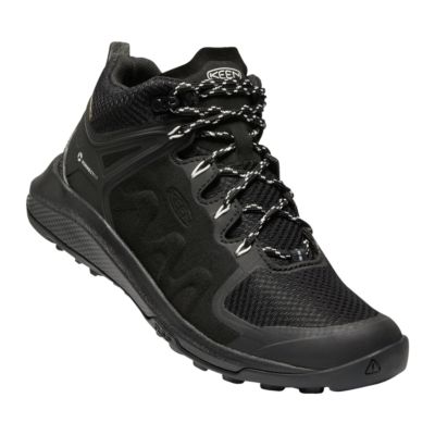 all black hiking boots