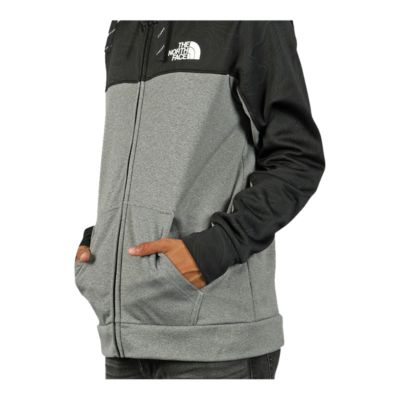 the north face m surgent bloc fz hoodie