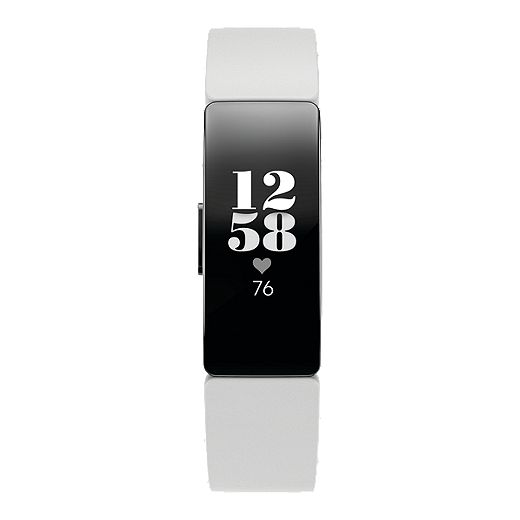 Fitbit Inspire HR Fitness Tracker - White/Black