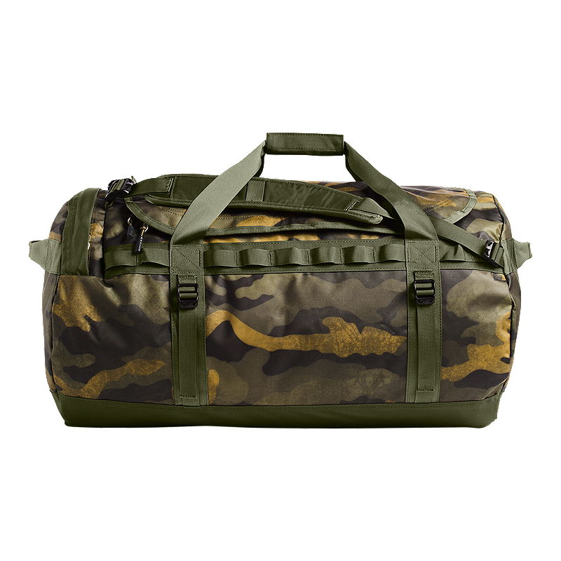 The North Face Base Camp 95 L Large Duffel Olive Camo Atmosphere Ca