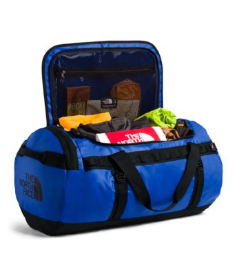 the north face base camp duffel blue