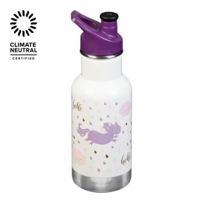Klean Kanteen 12 Oz Insulated Kid Classic Water Bottle Unicorn Atmosphere Ca