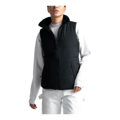 north face reversible vest