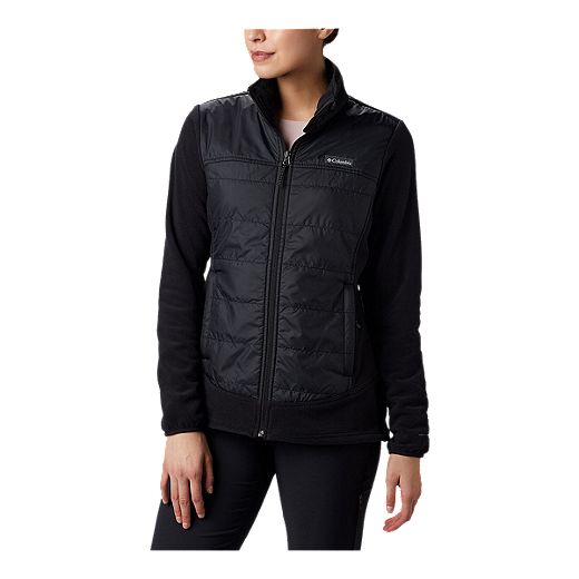 Columbia Women's Basin Butte Heat Fleece Full Zip Jacket - Black