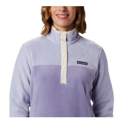 columbia half snap pullover fleece