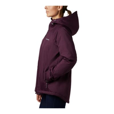 columbia top pine insulated rain jacket