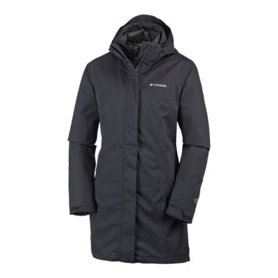 columbia women's salcantay long interchange jacket