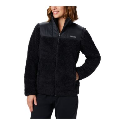 columbia fuzzy zip up