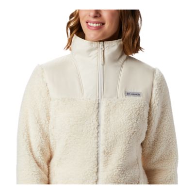columbia fuzzy fleece jacket